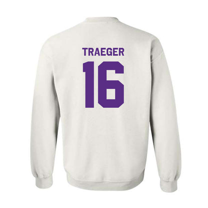 TCU - NCAA Baseball : Nolan Traeger - Classic Shersey Crewneck Sweatshirt-1