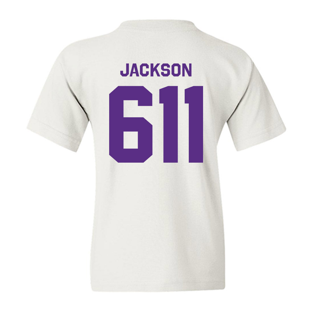 TCU - NCAA Women's Track & Field : Genesis Jackson - Classic Shersey Youth T-Shirt-1