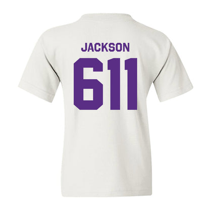 TCU - NCAA Women's Track & Field : Genesis Jackson - Classic Shersey Youth T-Shirt-1
