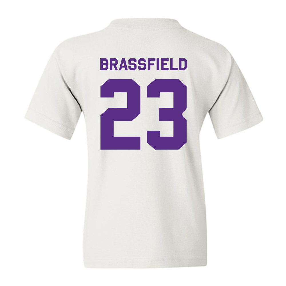 TCU - NCAA Baseball : Mason Brassfield - Classic Shersey Youth T-Shirt-1