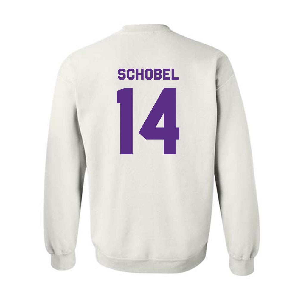 TCU - NCAA Football : John Schobel - Classic Shersey Crewneck Sweatshirt-1