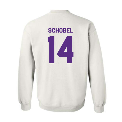 TCU - NCAA Football : John Schobel - Classic Shersey Crewneck Sweatshirt-1