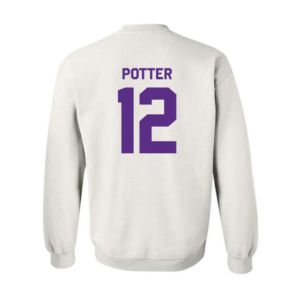 TCU - NCAA Football : David Potter - Classic Shersey Crewneck Sweatshirt-1