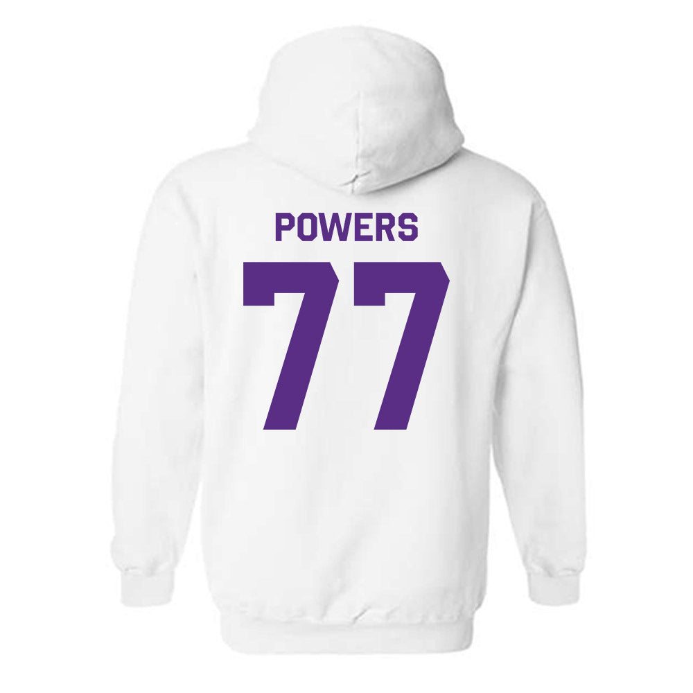 TCU - NCAA Football : Cooper Powers - Classic Shersey Hooded Sweatshirt-1