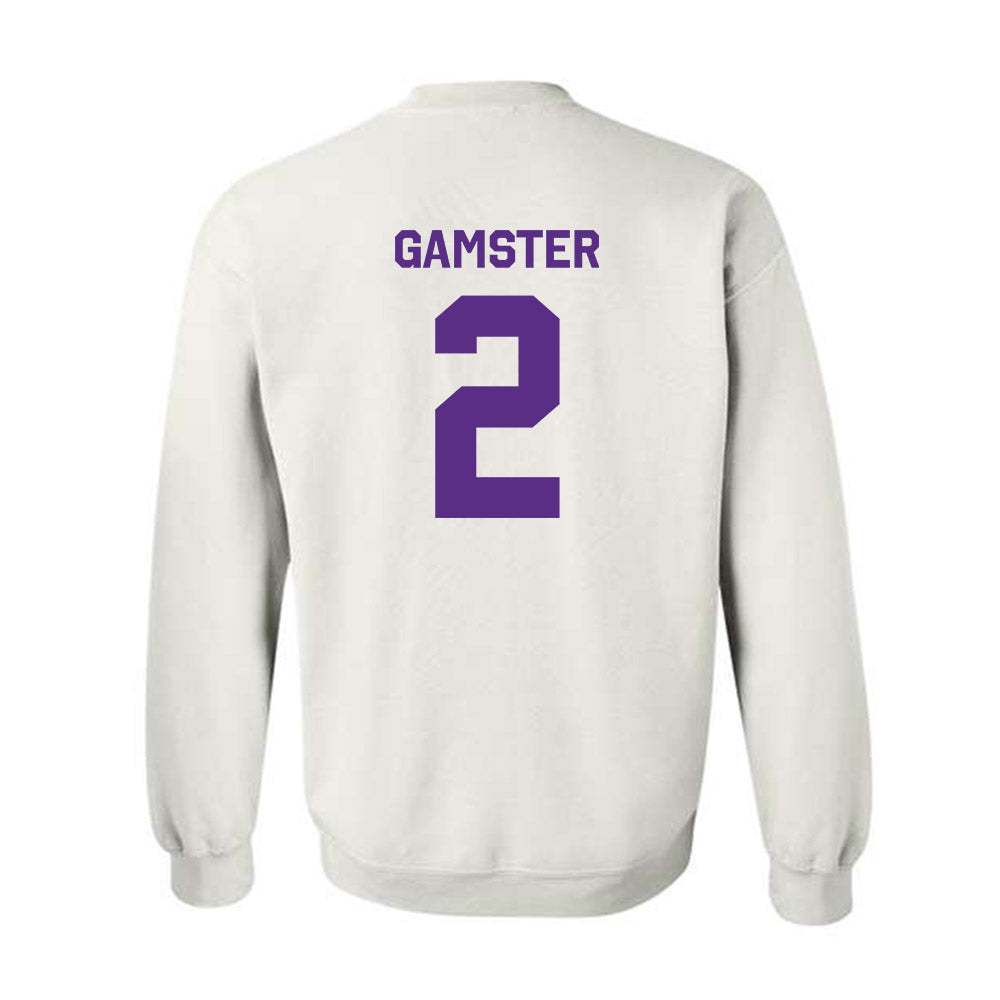 TCU - NCAA Baseball : Preston Gamster - Classic Shersey Crewneck Sweatshirt-1