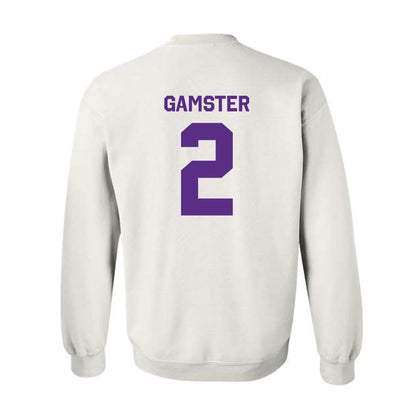 TCU - NCAA Baseball : Preston Gamster - Classic Shersey Crewneck Sweatshirt-1