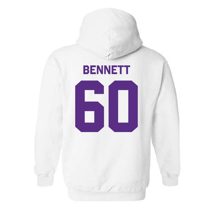 TCU - NCAA Football : Cade Bennett - Classic Shersey Hooded Sweatshirt-1