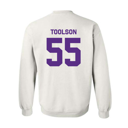 TCU - NCAA Men's Basketball : Tanner Toolson - Classic Shersey Crewneck Sweatshirt-1