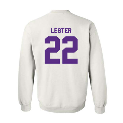 TCU - NCAA Football : Jordan Lester - Classic Shersey Crewneck Sweatshirt-1
