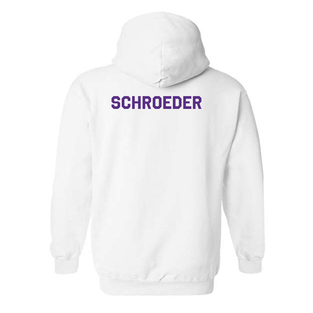 TCU - NCAA Baseball : Ben Schroeder - Classic Shersey Hooded Sweatshirt-2