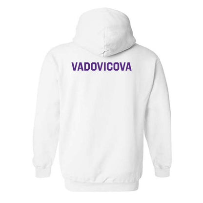 TCU - NCAA Women's Swimming & Diving : Nina Vadovicova - Classic Shersey Hooded Sweatshirt-1