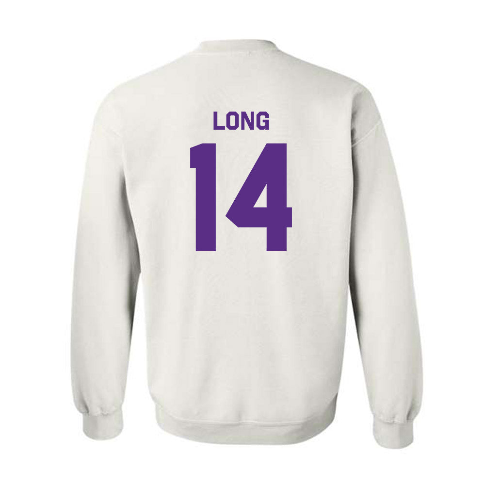 TCU - NCAA Beach Volleyball : Anna Long - Classic Shersey Crewneck Sweatshirt-1