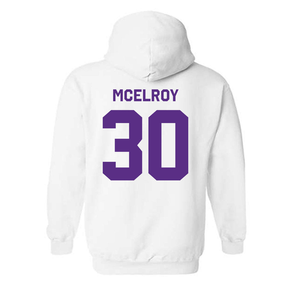 TCU - NCAA Men's Basketball : Drew McElroy - Classic Shersey Hooded Sweatshirt-1