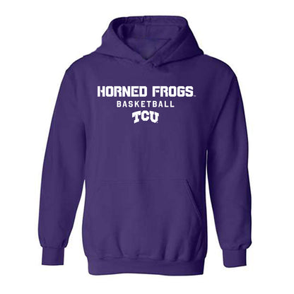 TCU - NCAA Men's Basketball : Drew McElroy - Classic Shersey Hooded Sweatshirt-0