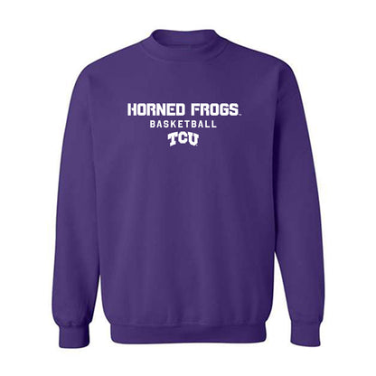 TCU - NCAA Men's Basketball : Xavier Edmonds - Classic Shersey Crewneck Sweatshirt-0