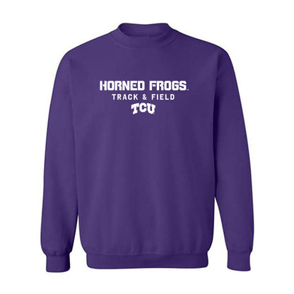 TCU - NCAA Men's Track & Field : Jamitrius Jessie - Classic Shersey Crewneck Sweatshirt-0