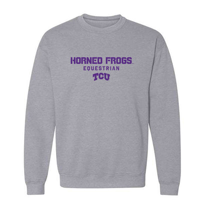 TCU - NCAA Equestrian : Kyla Sullivan - Classic Shersey Crewneck Sweatshirt-0