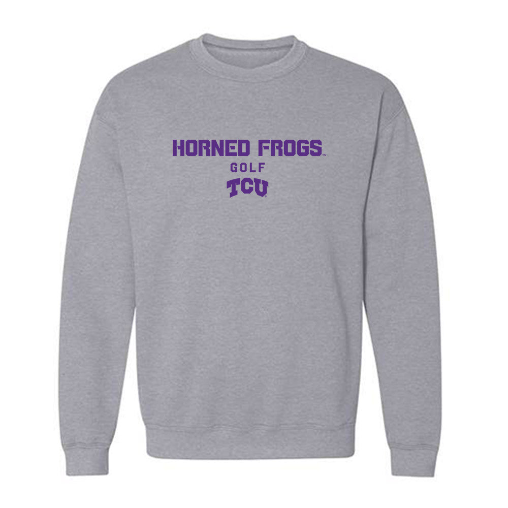TCU - NCAA Men's Golf : Jack Beauchamp - Classic Shersey Crewneck Sweatshirt-0