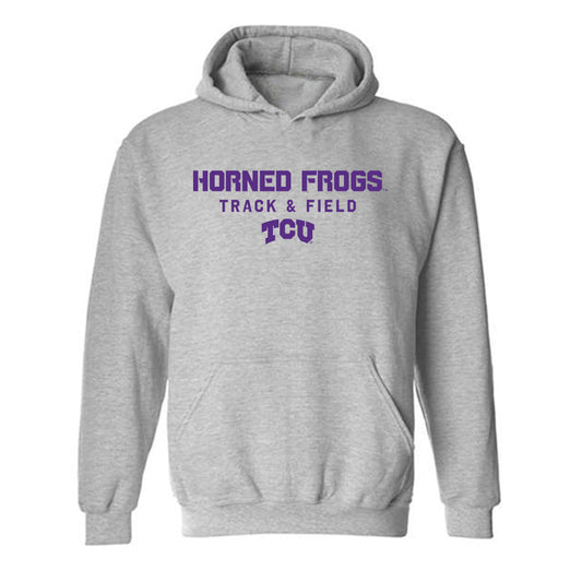 TCU - NCAA Men's Track & Field : Isaac Carney - Classic Shersey Hooded Sweatshirt-0