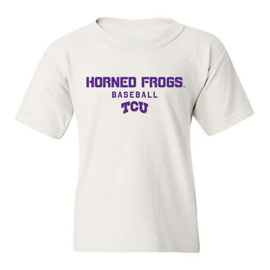 TCU - NCAA Baseball : Noah Franco - Classic Shersey Youth T-Shirt-0