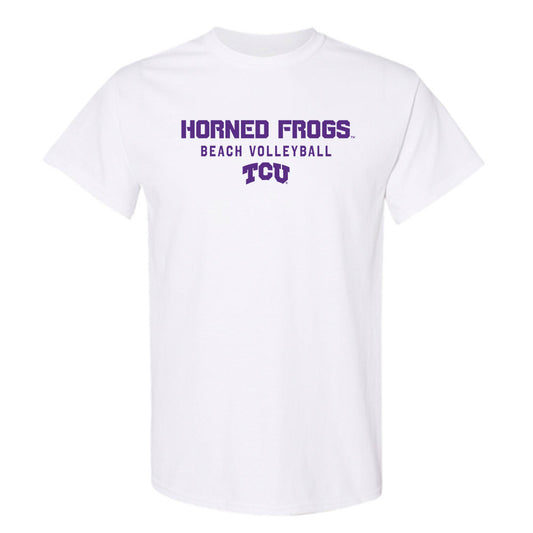 TCU - NCAA Beach Volleyball : Britain Taylor - Classic Shersey T-Shirt-0