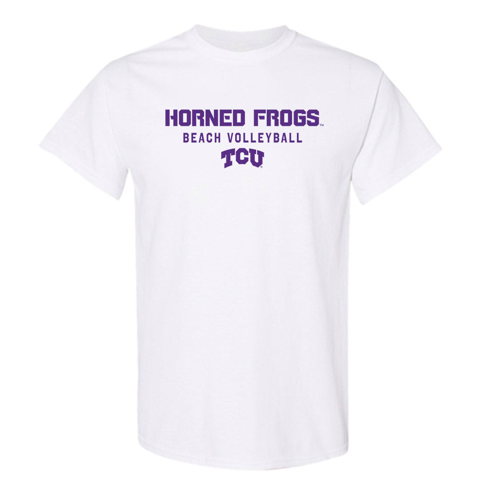 TCU - NCAA Beach Volleyball : Natalie Glenn - Classic Shersey T-Shirt-0