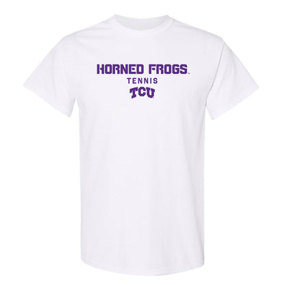 TCU - NCAA Women's Tennis : Cristina Ramos Sierra - Classic Shersey T-Shirt-0