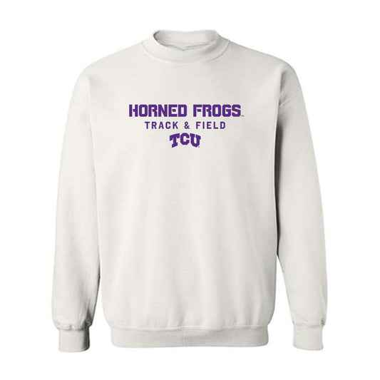 TCU - NCAA Women's Track & Field : Camryn Kirkland - Classic Shersey Crewneck Sweatshirt-0