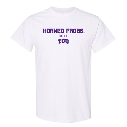 TCU - NCAA Men's Golf : Austin Hofferkamp - Classic Shersey T-Shirt-0