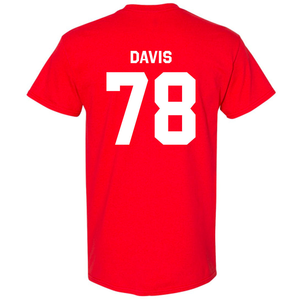 Texas Tech - NCAA Football : Ellis Davis - Classic Shersey T-Shirt-1