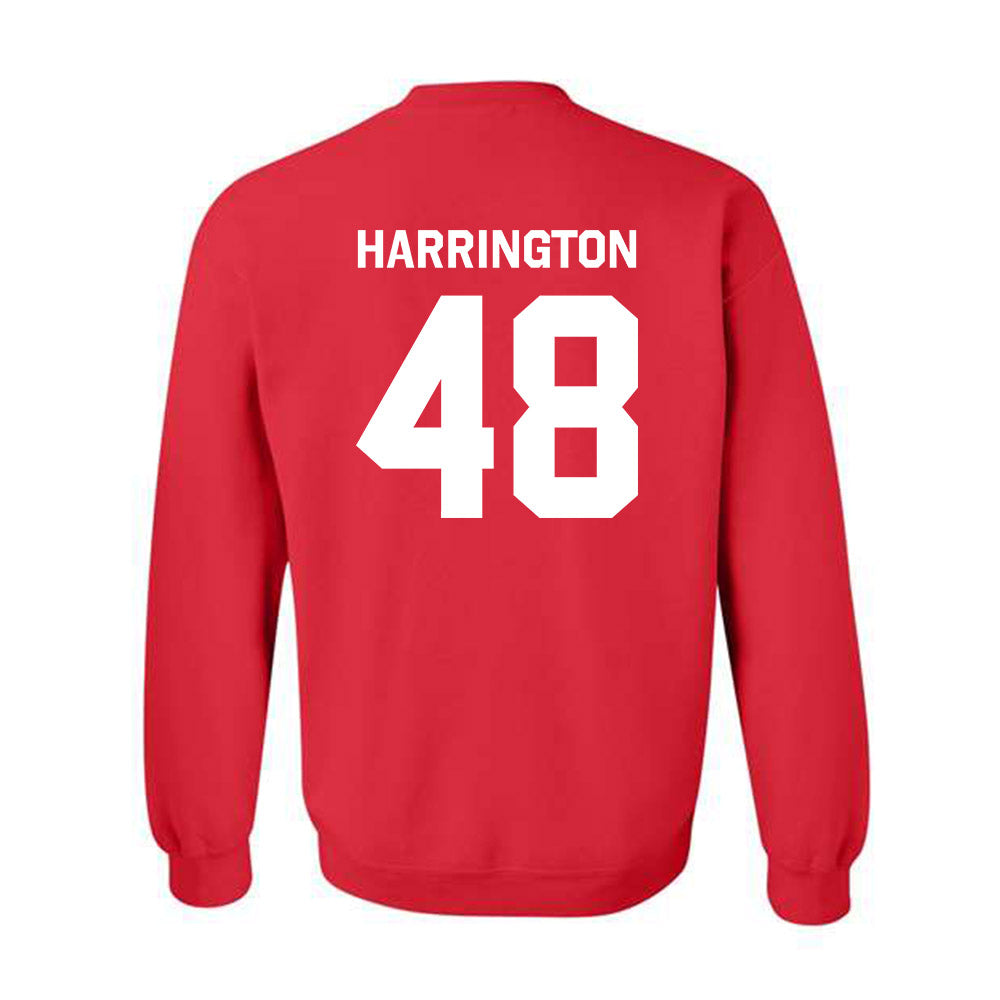Texas Tech - NCAA Football : Stone Harrington - Classic Shersey Crewneck Sweatshirt-1