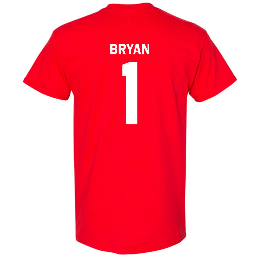 Texas Tech - NCAA Men's Basketball : Tyeree Bryan - Classic Shersey T-Shirt-1