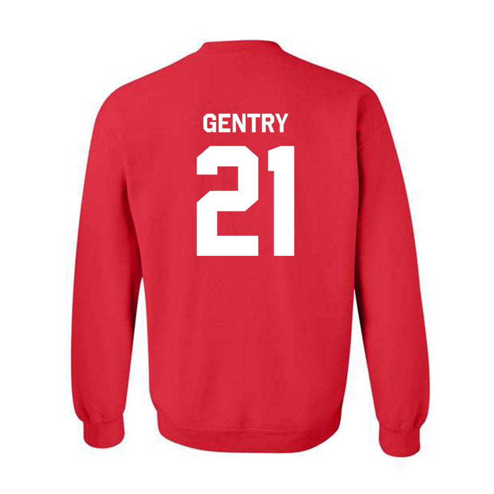 Texas Tech - NCAA Football : Tristian Gentry - Classic Shersey Crewneck Sweatshirt-1