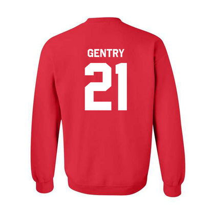 Texas Tech - NCAA Football : Tristian Gentry - Classic Shersey Crewneck Sweatshirt-1