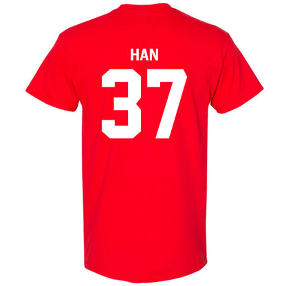 Texas Tech - NCAA Baseball : Heeryun Han - Classic Shersey T-Shirt-1