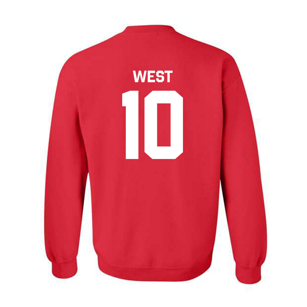 Texas Tech - NCAA Softball : Mallie West - Classic Shersey Crewneck Sweatshirt-1