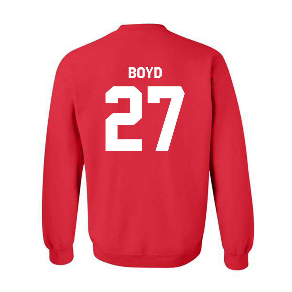 Texas Tech - NCAA Football : Amier Boyd - Classic Shersey Crewneck Sweatshirt-1