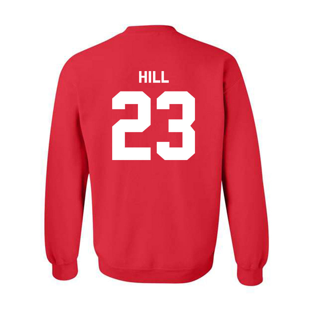 Texas Tech - NCAA Football : Adam Hill - Classic Shersey Crewneck Sweatshirt-1