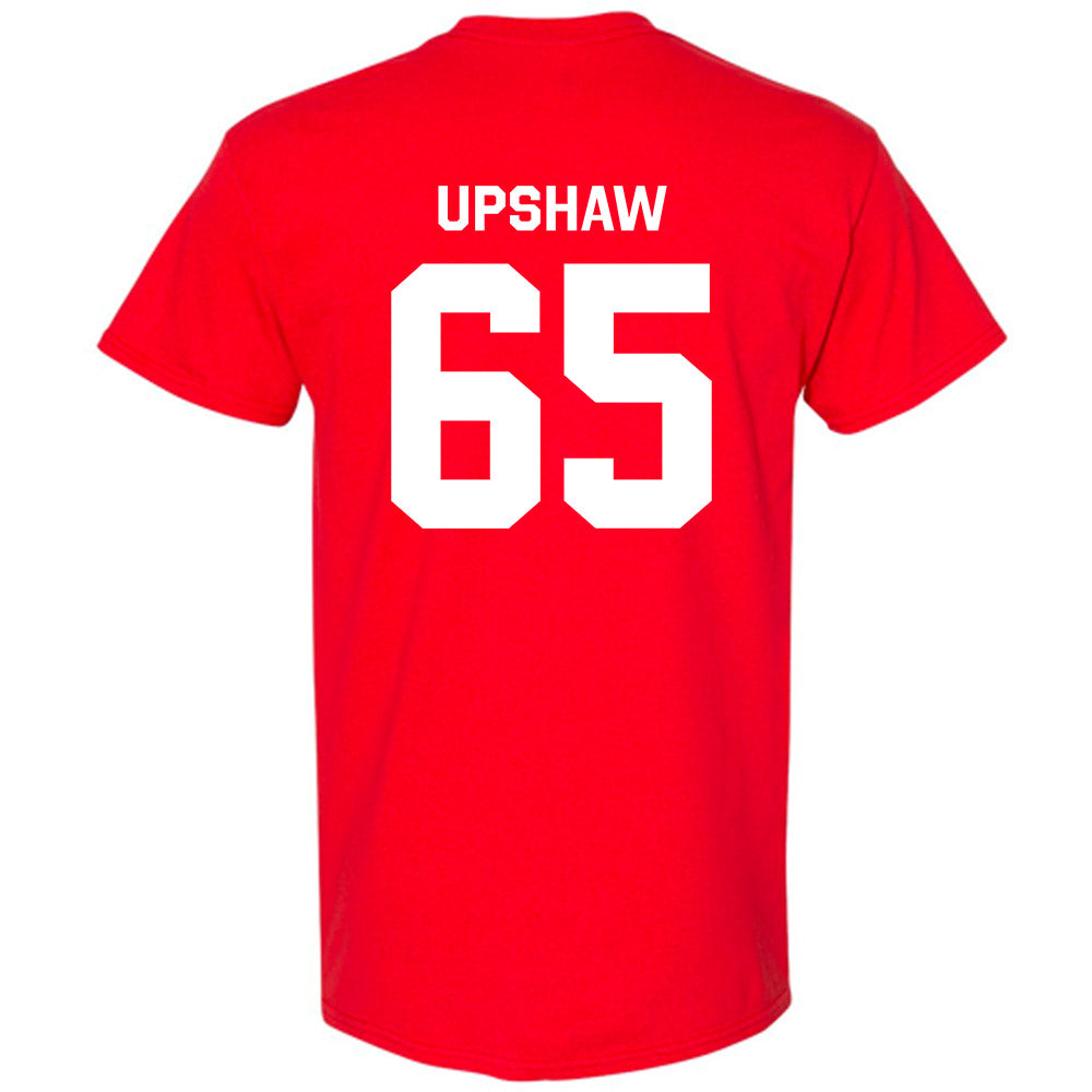 Texas Tech - NCAA Football : Danthis Upshaw - Classic Shersey T-Shirt-1