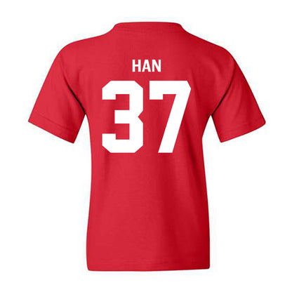 Texas Tech - NCAA Baseball : Heeryun Han - Classic Shersey Youth T-Shirt-1