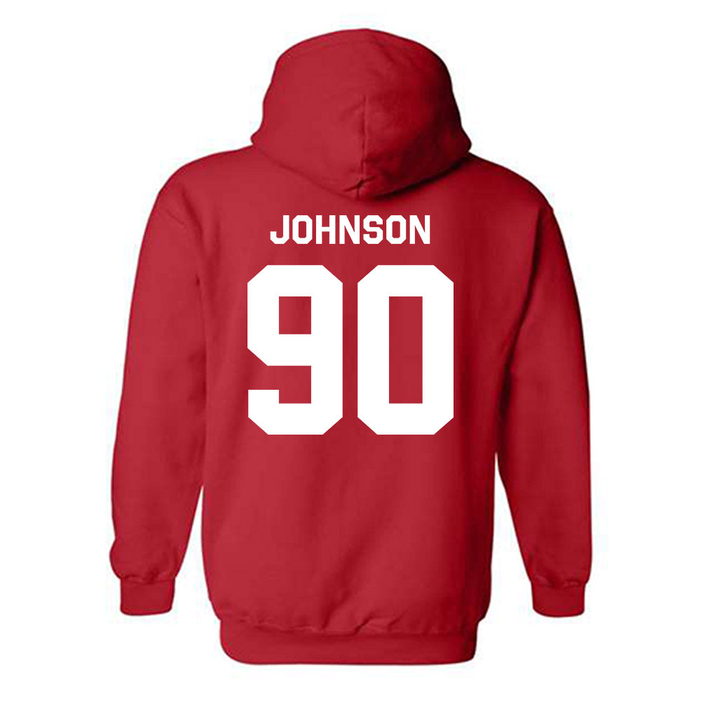Texas Tech - NCAA Football : Ayden Johnson - Classic Shersey Hooded Sweatshirt-1