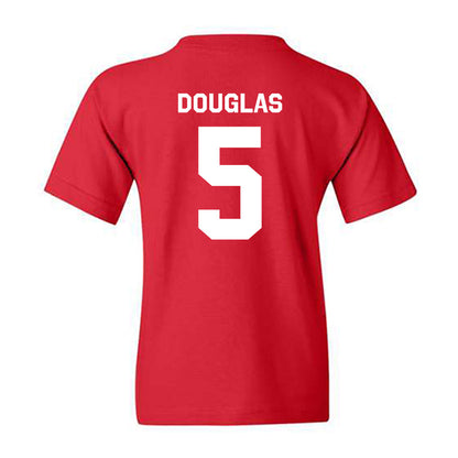 Texas Tech - NCAA Football : Caleb Douglas - Classic Shersey Youth T-Shirt-1