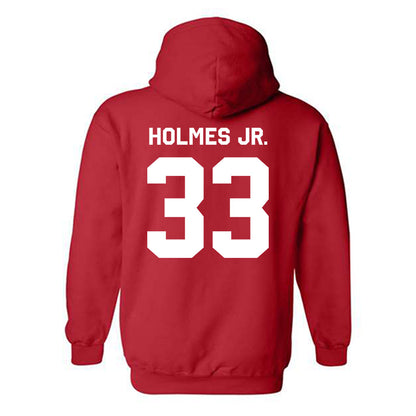 Texas Tech - NCAA Football : A.J. Holmes Jr. - Classic Shersey Hooded Sweatshirt-1