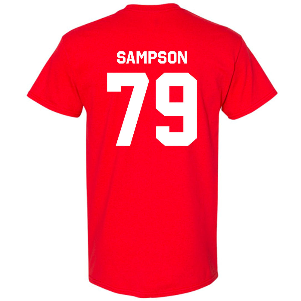 Texas Tech - NCAA Football : Howard Sampson - Classic Shersey T-Shirt-1