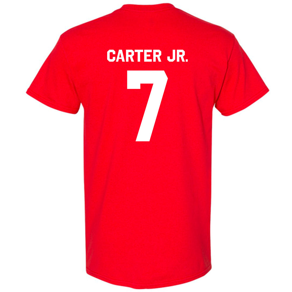 Texas Tech - NCAA Football : Terrance Carter Jr. - Classic Shersey T-Shirt-1