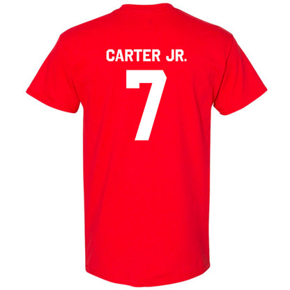 Texas Tech - NCAA Football : Terrance Carter Jr. - Classic Shersey T-Shirt-1