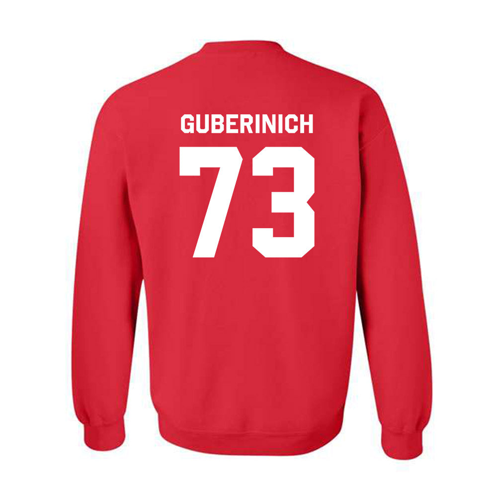 Texas Tech - NCAA Football : Danilo Guberinich - Classic Shersey Crewneck Sweatshirt-1