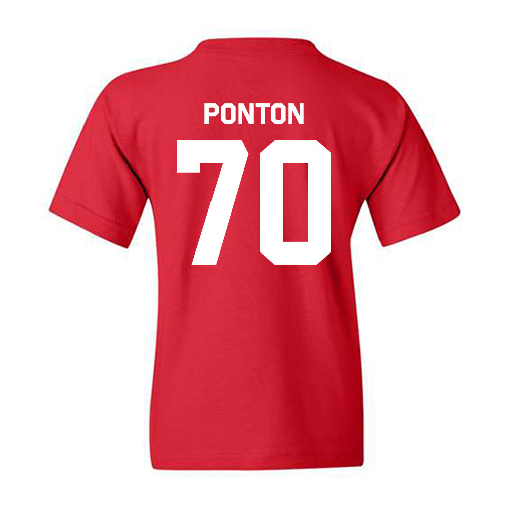 Texas Tech - NCAA Football : Jacob Ponton - Classic Shersey Youth T-Shirt-1
