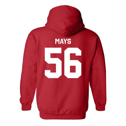 Texas Tech - NCAA Football : Jerald Mays - Classic Shersey Hooded Sweatshirt-1