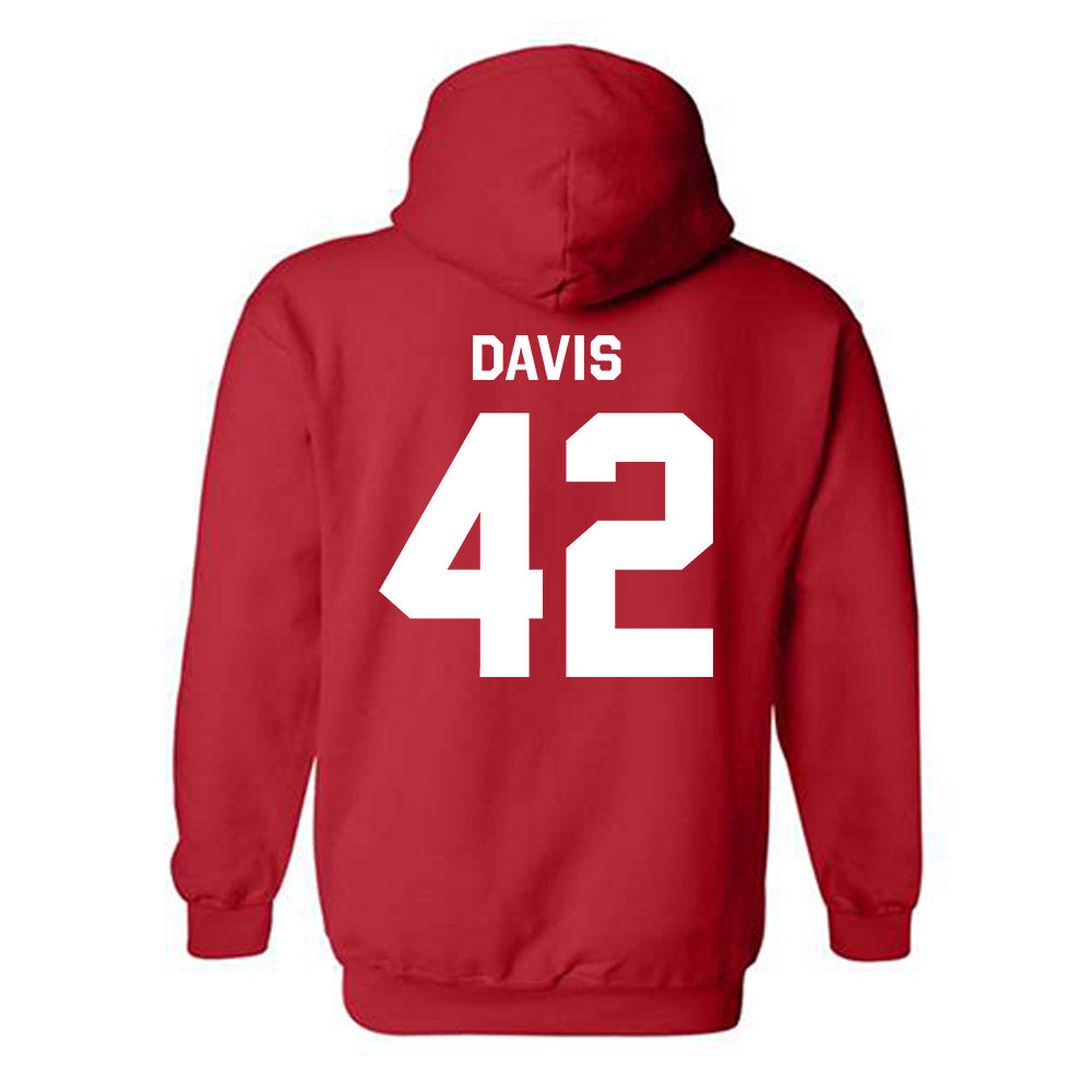 Texas Tech - NCAA Softball : Mihyia Davis - Classic Shersey Hooded Sweatshirt-1